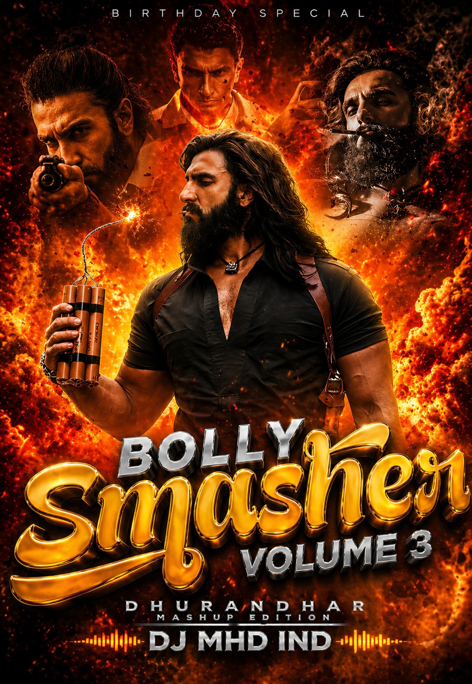 Bolly Smasher Volume 3 – Dhurandhar Mashup Edition - DJ MHD IND