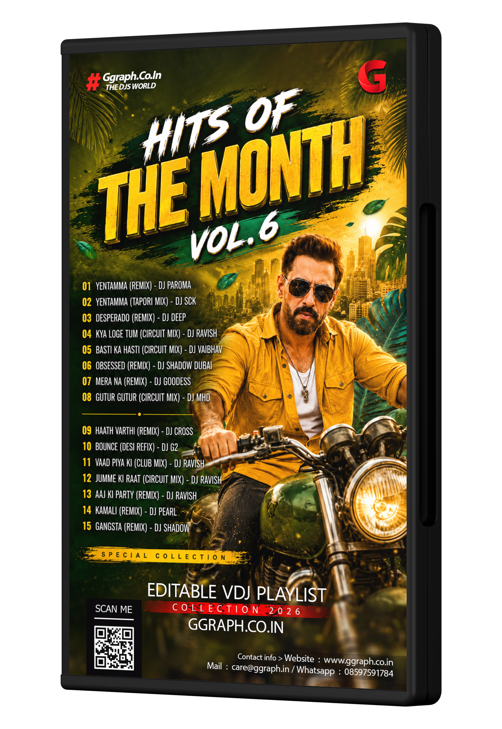 Hits of The Month – Vol. 6 | Premium Bollywood, Tapori, Circuit & Commercial DJ Remix Playlist Collection
