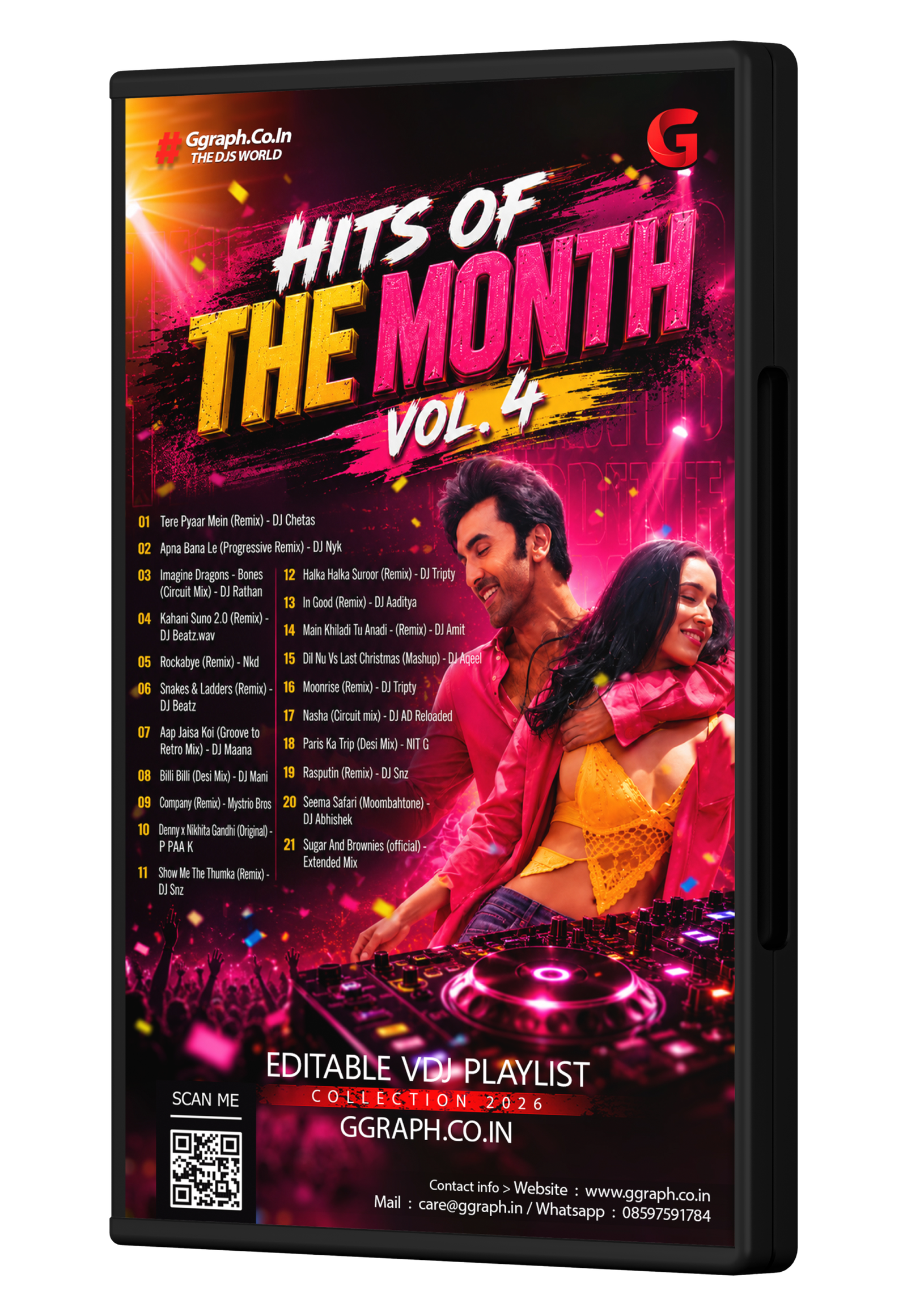 Hits of The Month – Vol. 4 | Premium Bollywood, Commercial & DJ Remix Playlist Collection