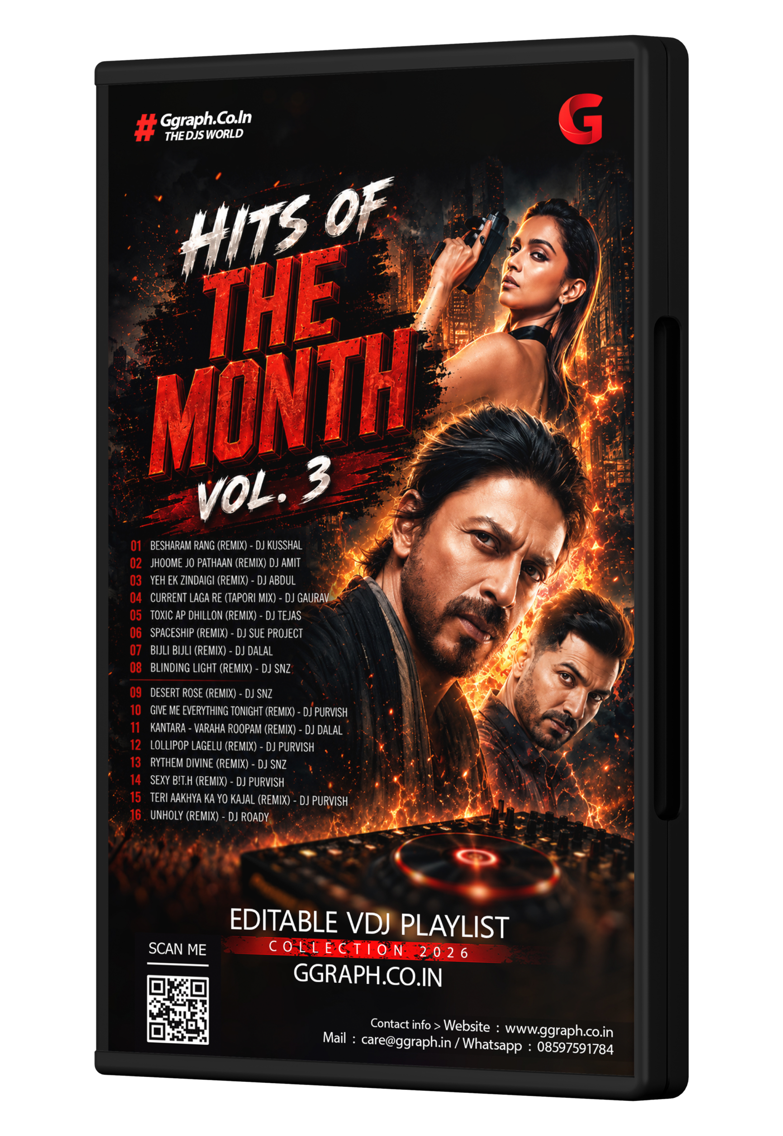 Hits of The Month – Vol. 3 | Selected Bollywood, Commercial & International DJ Remix Playlist Collection
