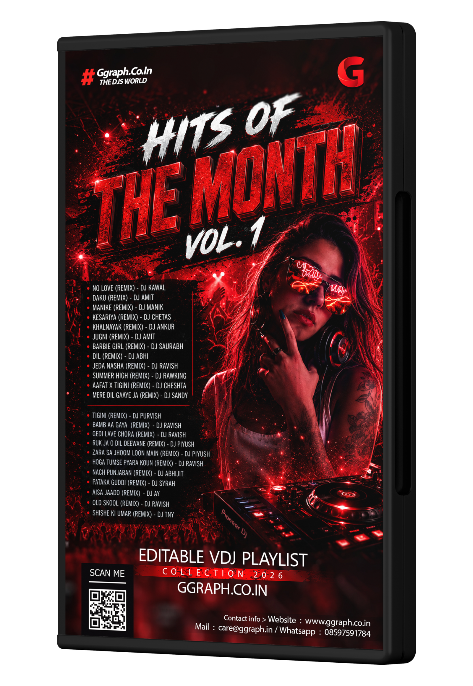 Hits of The Month – Vol. 1 | 23 Selected Bollywood & Commercial DJ Remix Playlist Collection