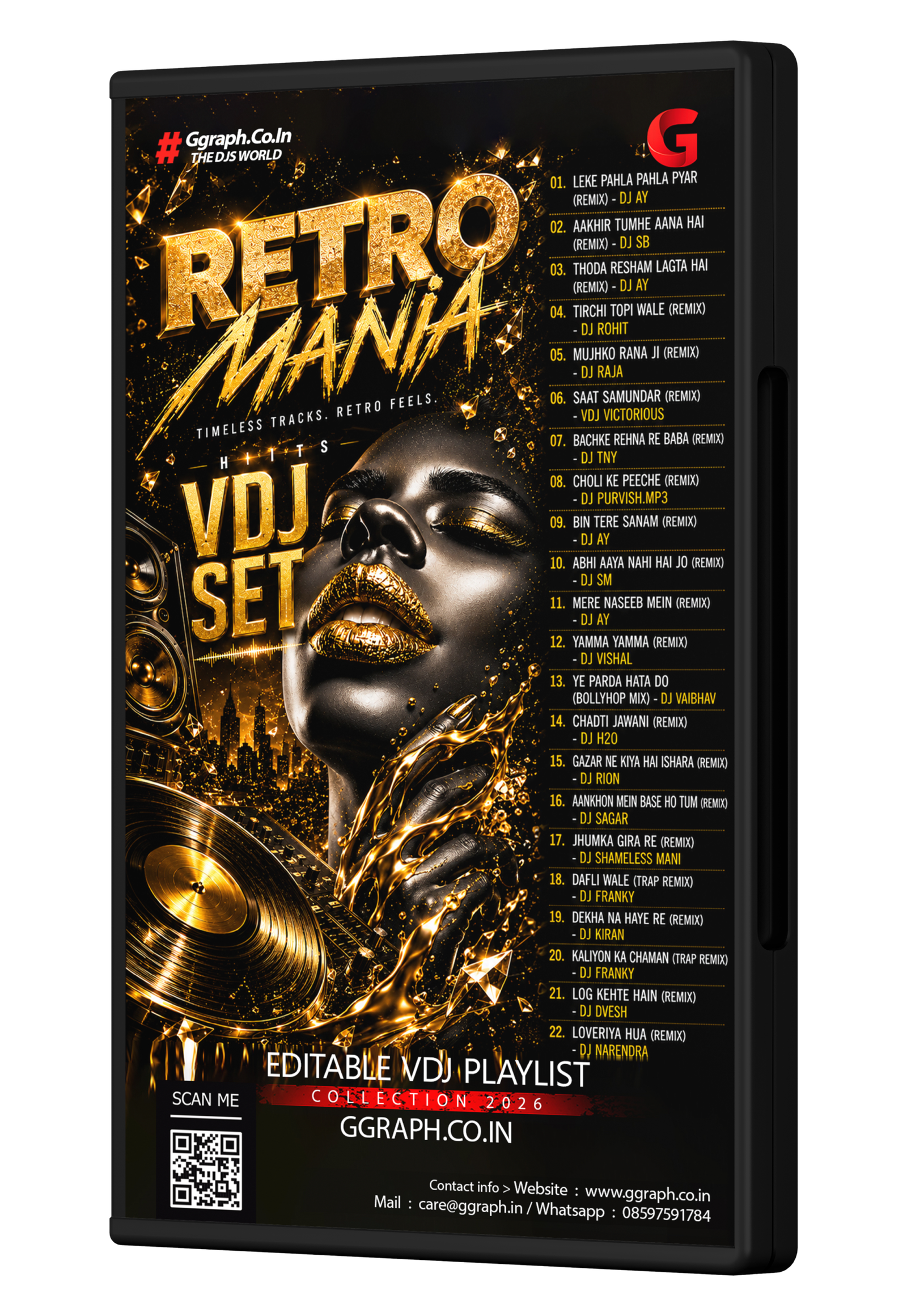 Retro Mania | Timeless Retro VDJ Set – Classic Bollywood Remix Playlist Collection