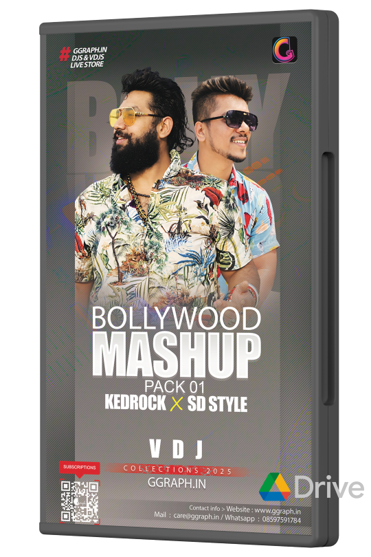 Bollywood MASHUP Pack 01 - KEDROCK X SD STYLE - VDJ Playlist