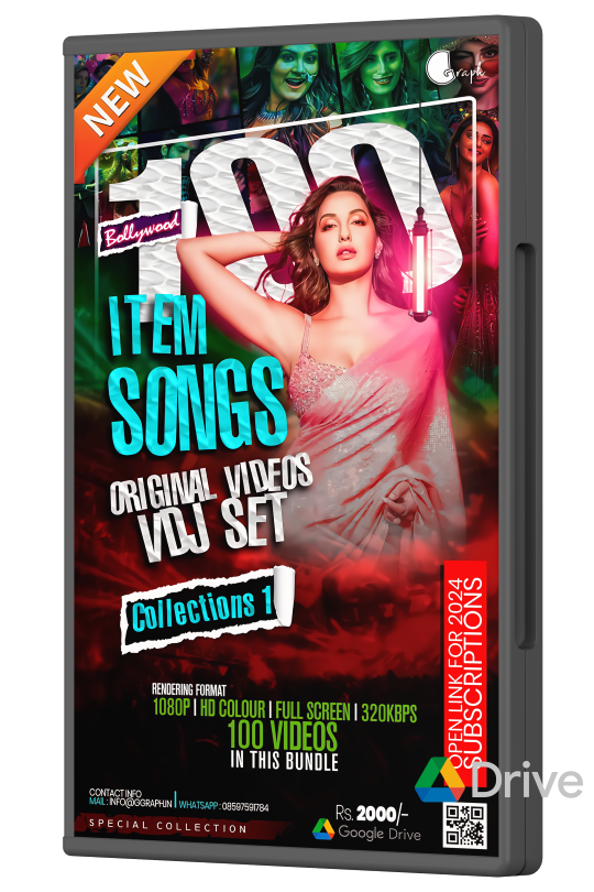 100 Bollywood Item Songs Collections 1 (2024)